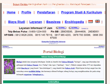 Tablet Screenshot of jurnal-biologi.com